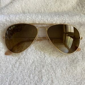 Women’s Authentic RayBan Aviator Sunglasses